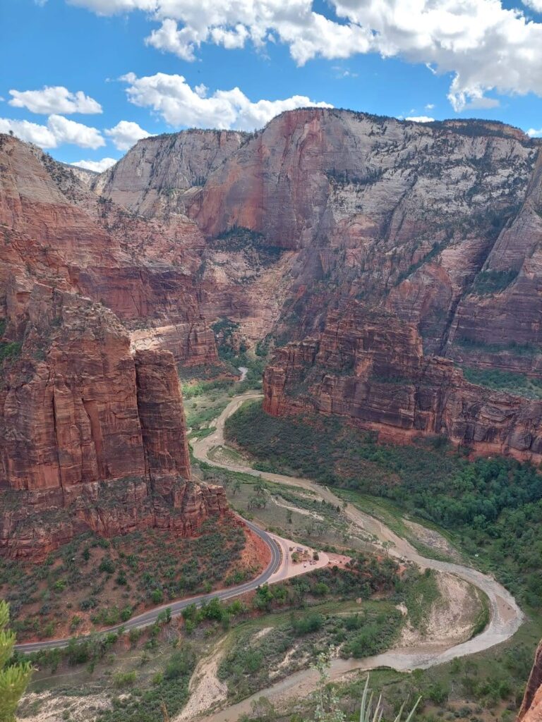 Zion national park, view from angels landing