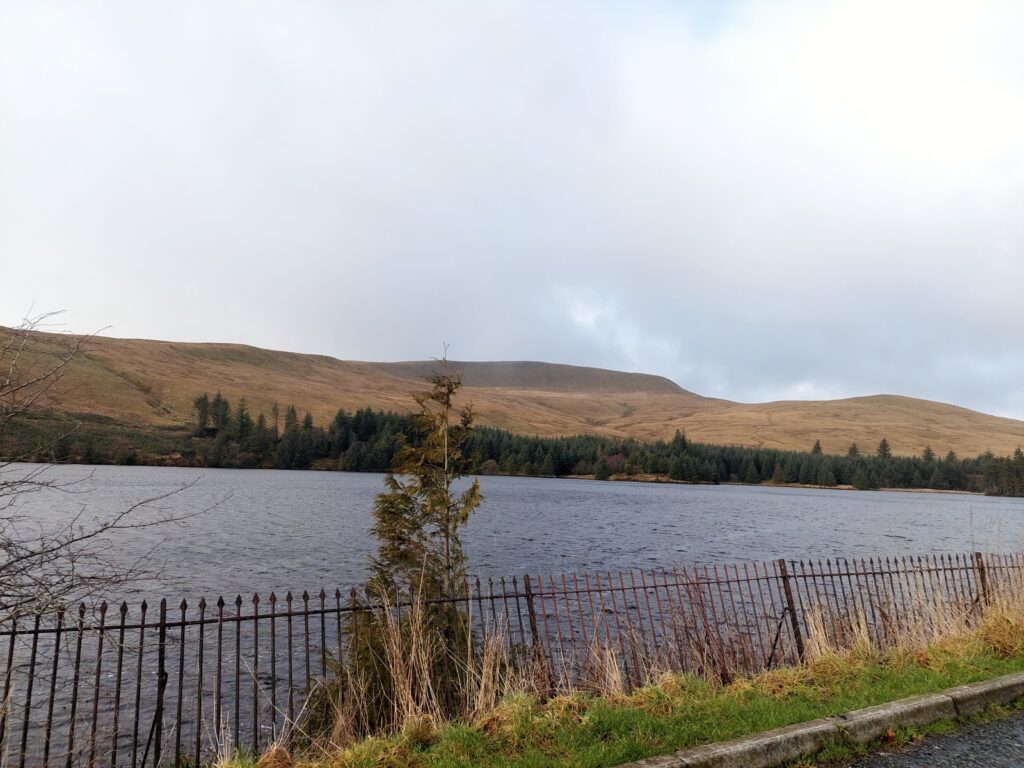 Reservoir in Brecon Beacons