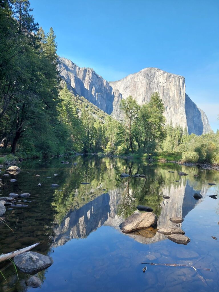 Reflection in Yosemite National Park